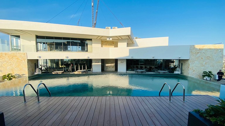 Depto de Lujo en Eleve | Vista al Mar en Zona Dorada