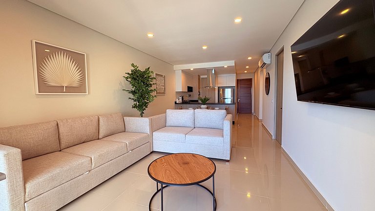 Oceanfront luxury with terrace in Zona Dorada