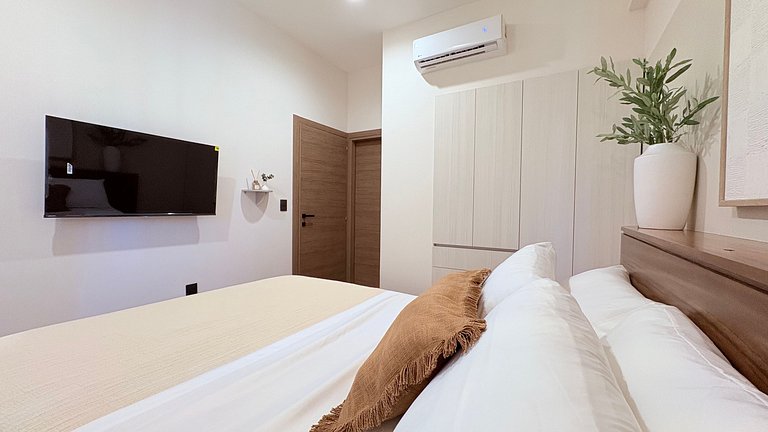 Departamento boutique con diseño Tulum en Marina Mazatlán