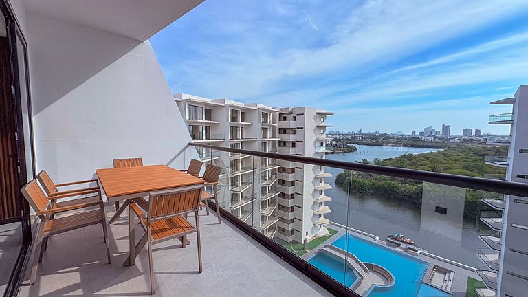 Penthouse de Lujo en Nautilus Marina Mazatlán para 12