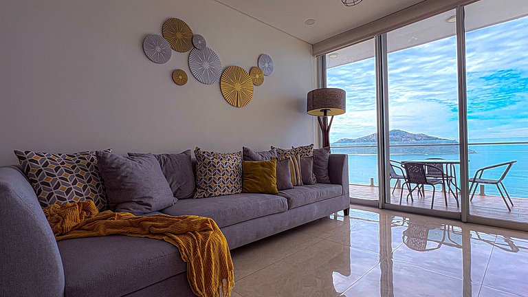 Departamento Pie de Playa 2 Recámaras en Zona Dorada