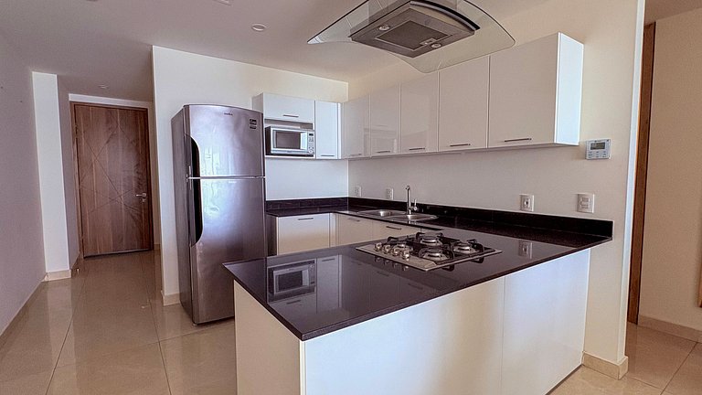 Departamento Pie de Playa 2 Recámaras en Zona Dorada