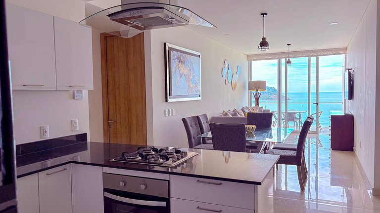 Departamento Pie de Playa 2 Recámaras en Zona Dorada