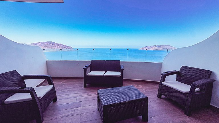 Beachfront Loft in Zona Dorada Tramonto Mazatlan