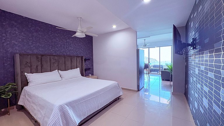 Beachfront Loft in Zona Dorada Tramonto Mazatlan