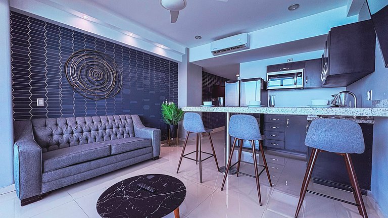 Beachfront Loft in Zona Dorada Tramonto Mazatlan